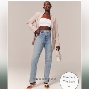 Curve Love Ultra High Rise 90s Straight Jean